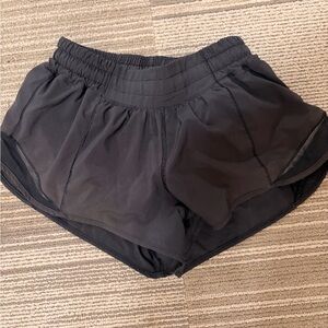 lululemon athletica Women's Black Athletic Shorts